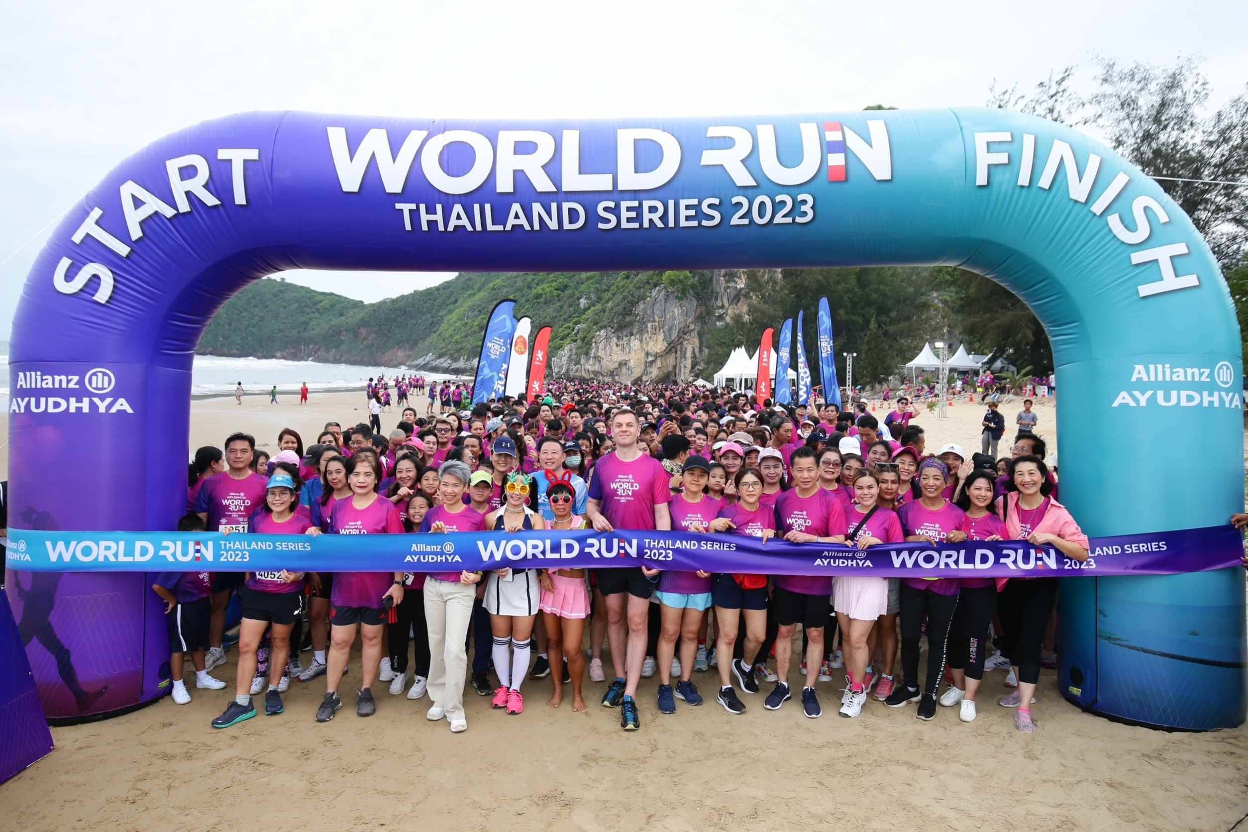 อลิอันซ์ อยุธยา จัดงาน Allianz Ayudhya World Run Thailand Series 2023